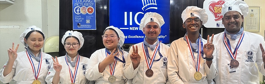 IICA Students Shines at Aahar 2024