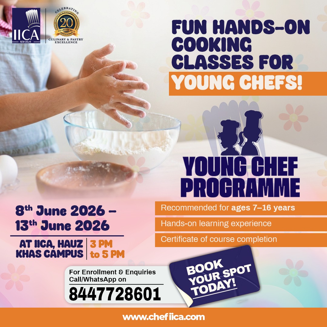 Turn Summer Into A Chef’s Adventure! Enrol in Young Chef Programme