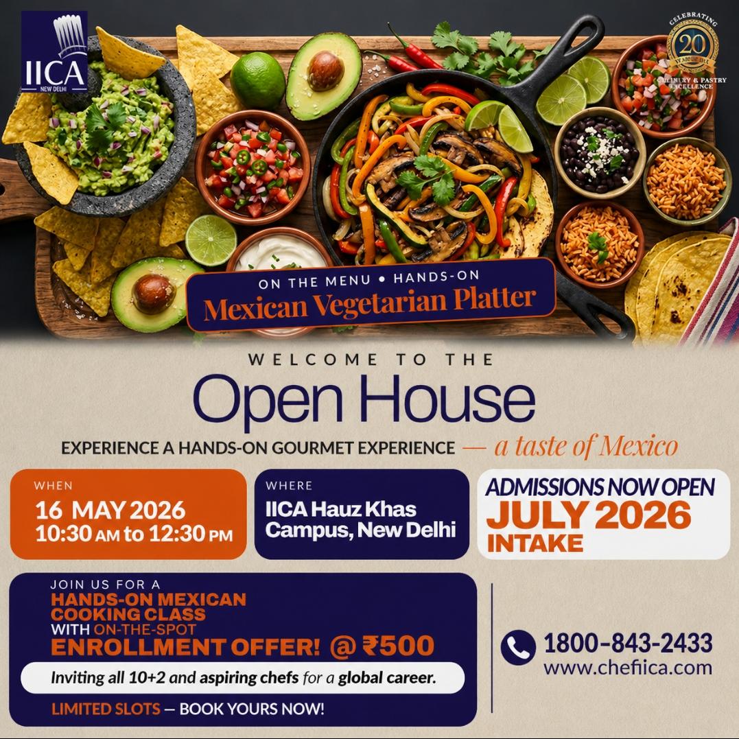 Get a Hands-On Gourmet Experience at our Open House on 16th May