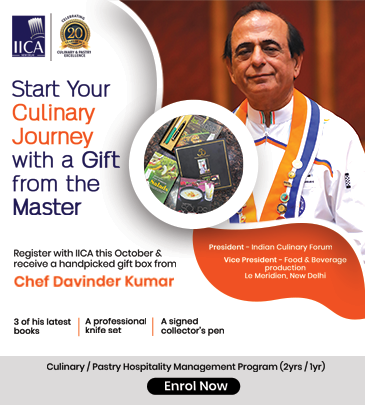 If you aspire to become a professional chef, I am delighted to share my heartfelt recommendation for IICA                                                                                                                     LAST DAY TO ENROLL- 18TH JAN