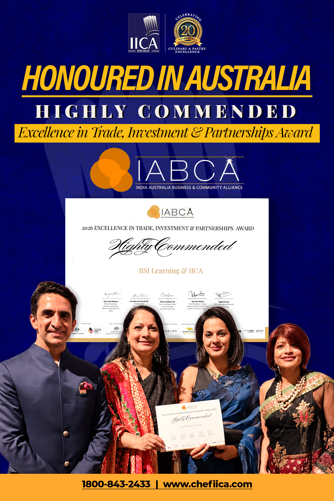 IICA Bags Excellence in Trade, Investment & Partnerships at IABCA 2026